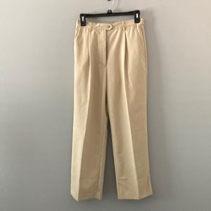 IZOD Tan wide leg pants